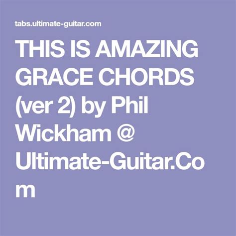 BEAUTIFUL CHORDS (ver 2) by Phil Wickham @ Ultimate .